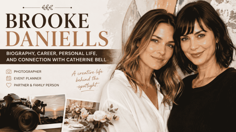 Brooke Daniells: Biography, Career, Personal Life, and Connection With Catherine Bell brooke daniells