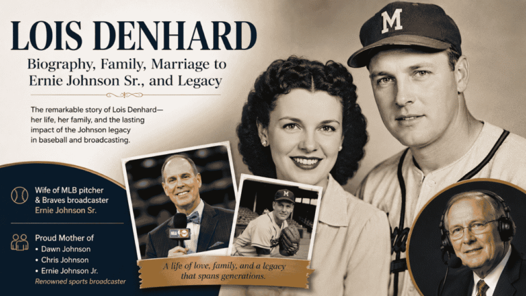 Lois Denhard: Biography, Family, Marriage to Ernie Johnson Sr., and Legacy lois denhard